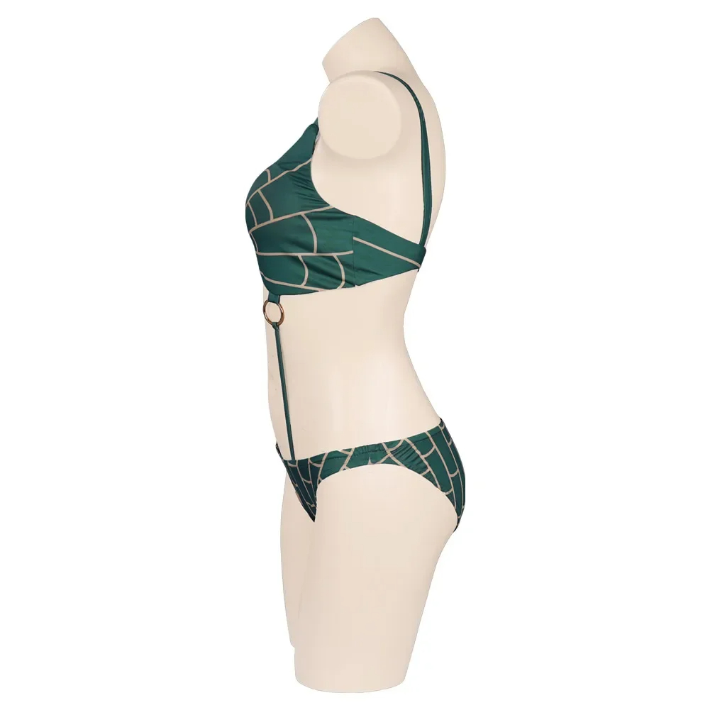The Bizarre Adventures of JoJo Stone OCEAN Jolyne Cujoh Swimsuit Carnival Costume Swimwear Halloween Carnival Suit