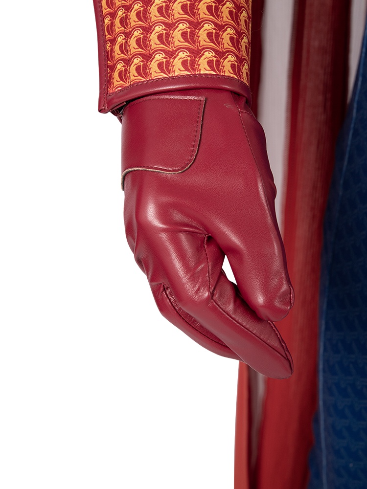 DC Movie Superhero Uniforms for Boys Cosplay Costumes Halloween Role Playing Clothes Complete Props, with Cape Boots