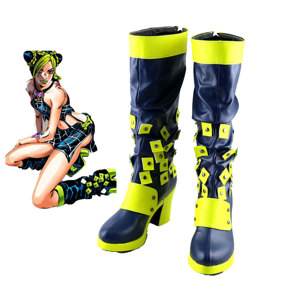 JoJo's Bizarre Adventure Jolyne Cujoh Cosplay Shoes Boots