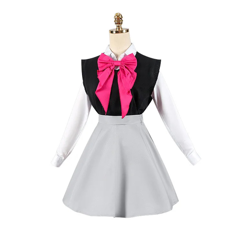 Oshi no Ko Hoshino Rubii Cosplay Costume Coat Skirt JK Uniform Dress