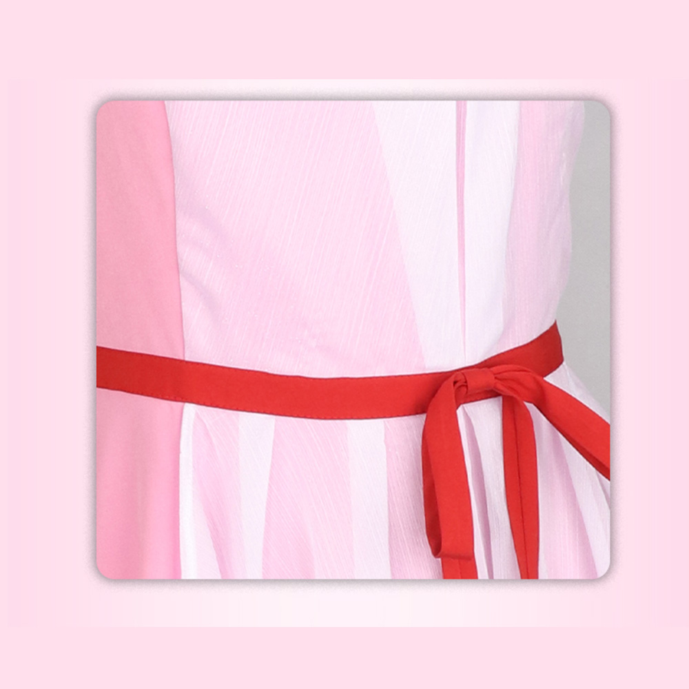 Anime Oshi No Ko Ai Ruby Hoshino Cosplay Costume Rubii Pink Ceremonial Dress Outfit