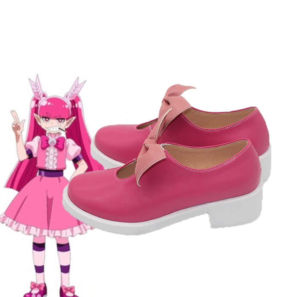 Welcome to Demon School! Iruma-kun Barbatos Bachiko Cosplay Shoes Boots