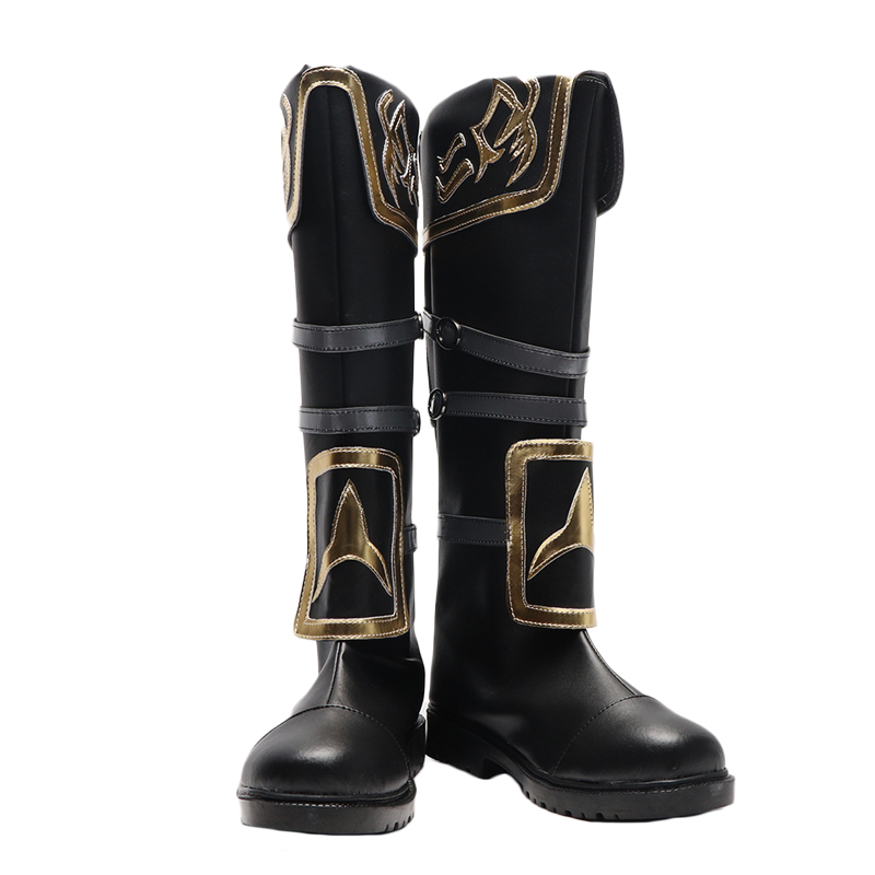 Game Identity V Night's Watch Ithaqua Cosplay Shoes Boots PU Leather