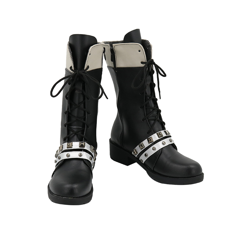 Kingdom Hearts III Xion Black Cosplay Boots