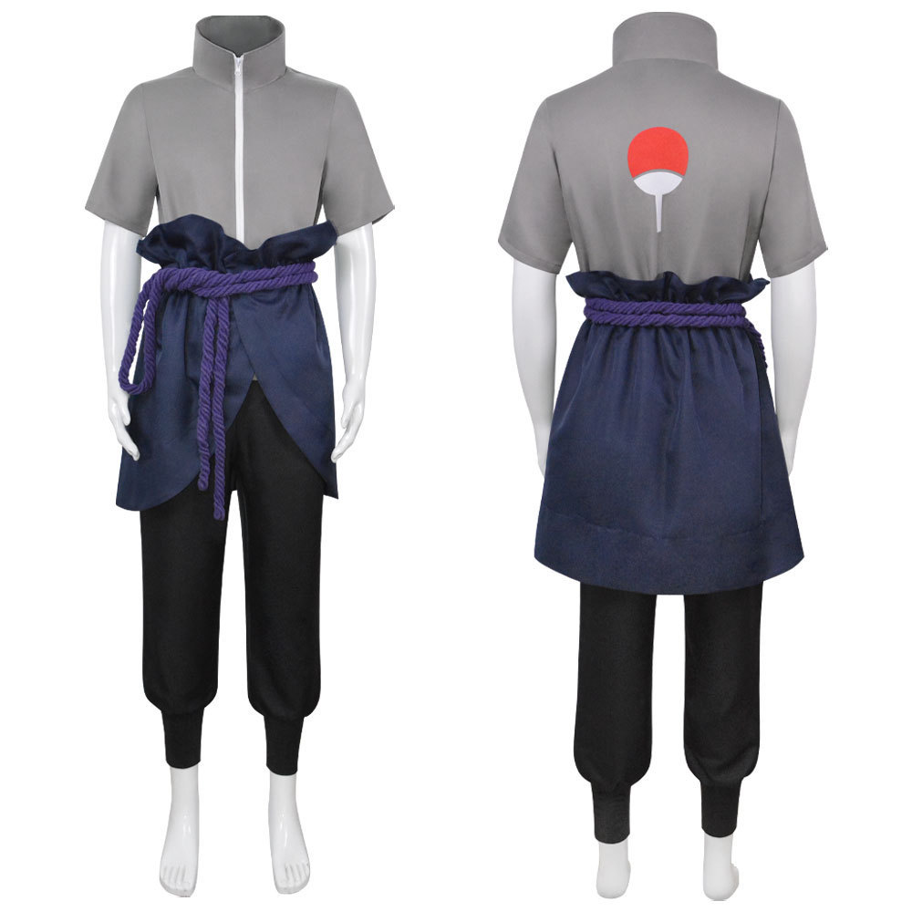 Anime Naruto Uchiha Sasuke Orochimaru Style Cosplay Costume Halloween