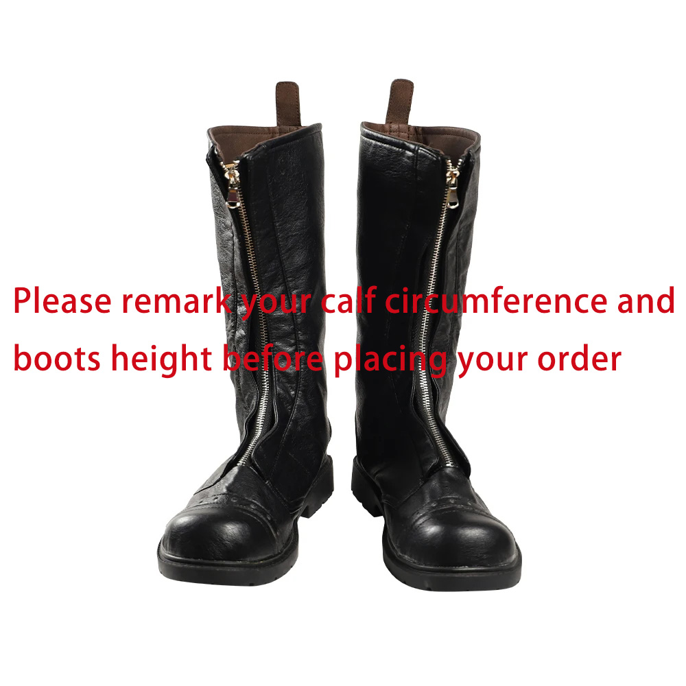 Game Final Fantasy VII Zack Fair Cosplay Shoes Boots