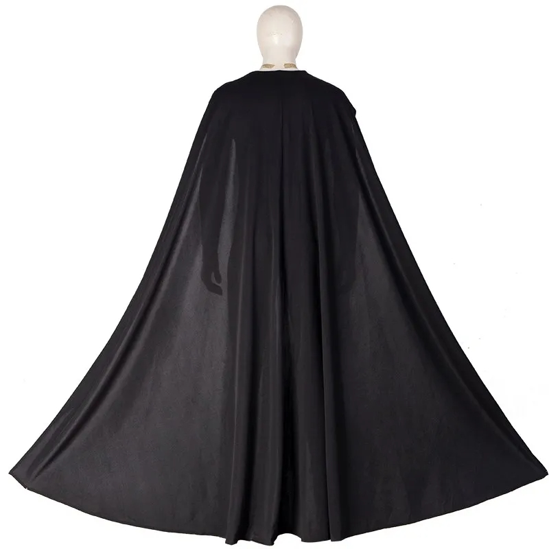 Justice League Superman Clark Kent Black Battle Suit Halloween Cosplay Costume Full Set DC Movie