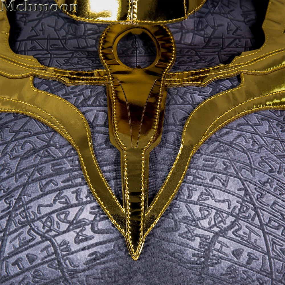 Doctor Fate Black Adam Kent Nelson Cosplay Costume Halloween Bodysuit Jumpsuits DC Movie