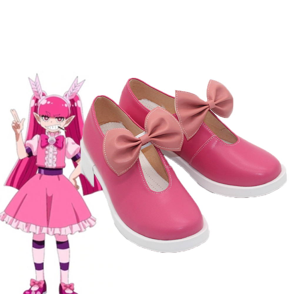 Welcome to Demon School! Iruma-kun Barbatos Bachiko Cosplay Shoes Boots