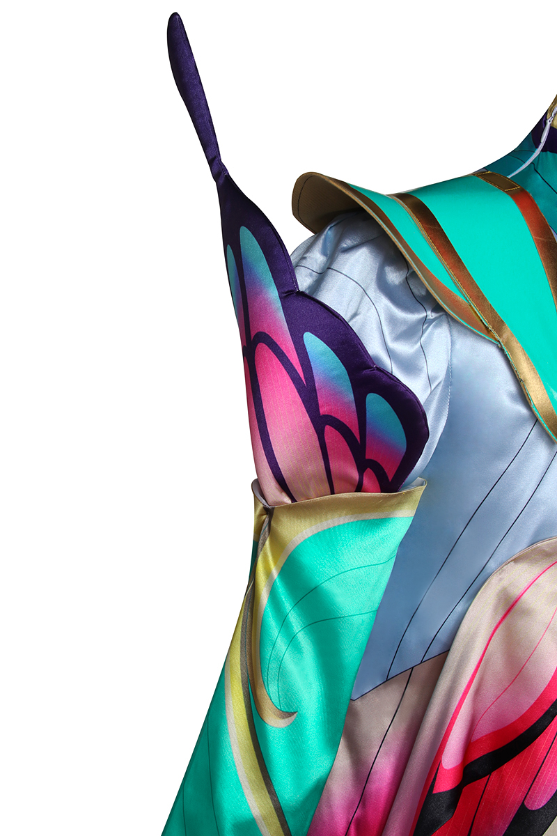 Game New Lol Ezreal Flower Fairy Costume Anime Party Uniform Halloween Game Role-Playing Clothes DAX