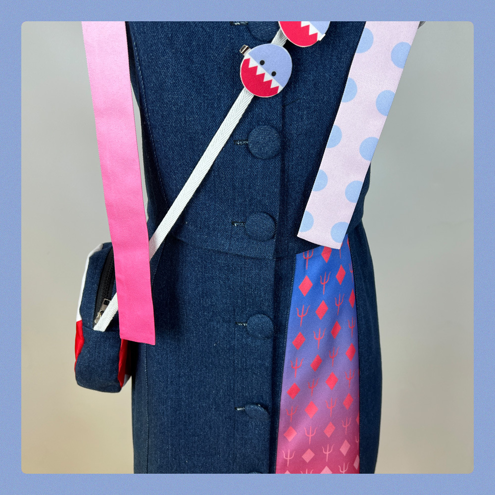 Virtual YouTuber Gawr Gura Cospaly Coatume Wig Catshark Daily Outfit Girl Disguise For Carnival Wig