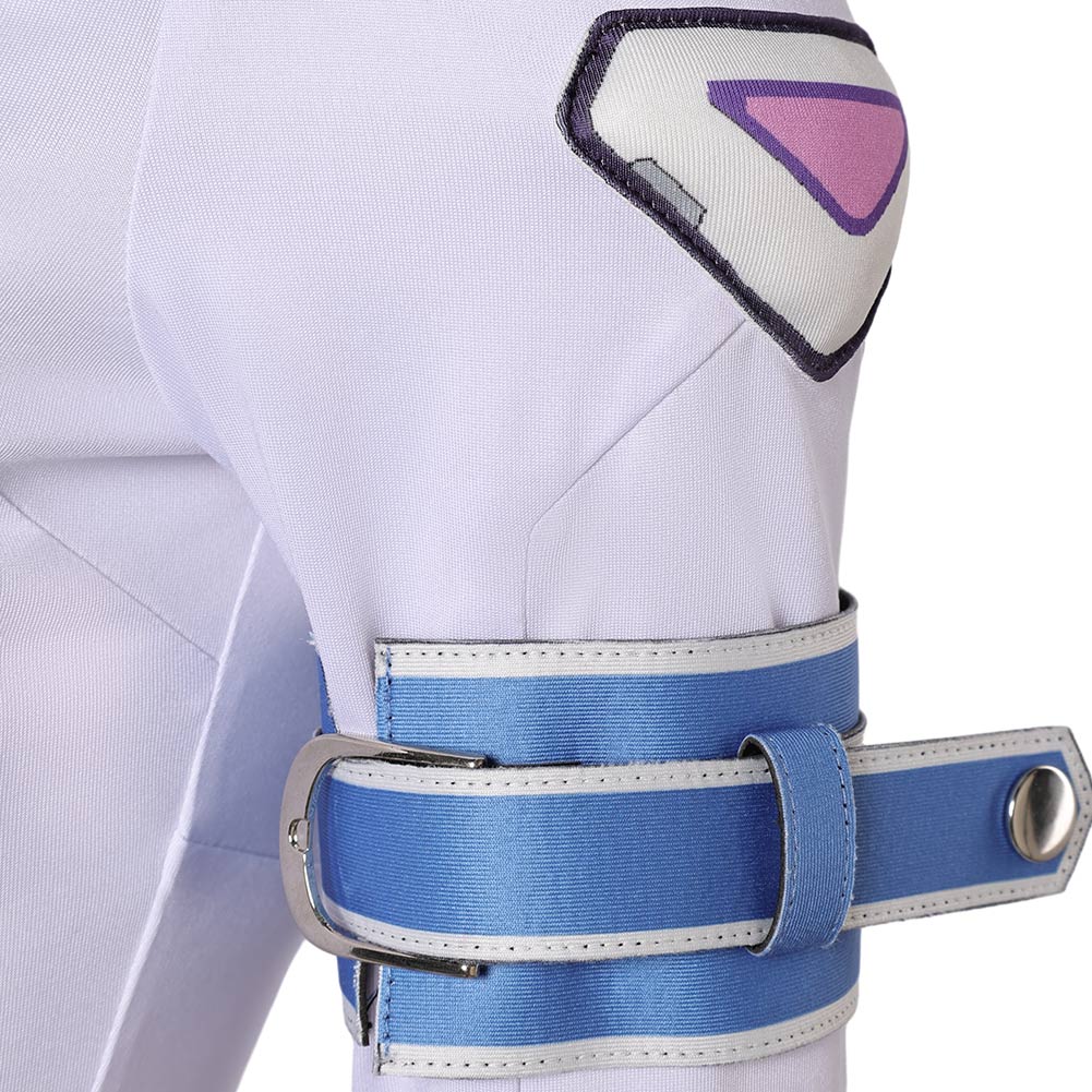 Game Overwatch 2 LE SSERAFIM Kiriko Top Pants Set Cosplay Costume Outfits Halloween Carnival Suit