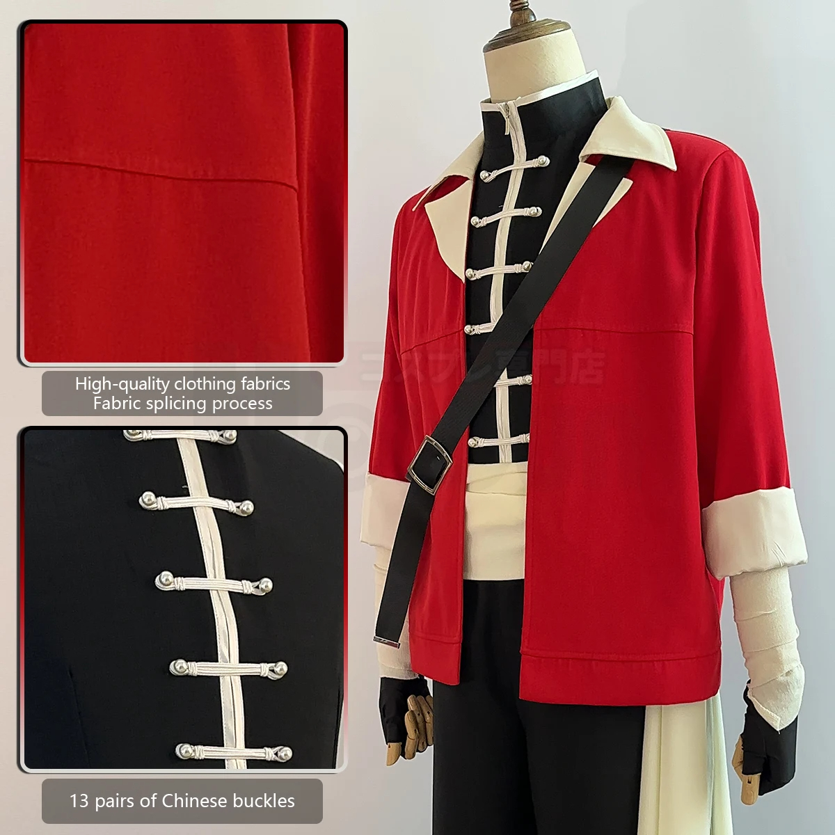 Frieren Beyond Journey's End Stark Anime Cosplay Costume Wig Jacket Sleeveless Vest Pants Christmas Gift 