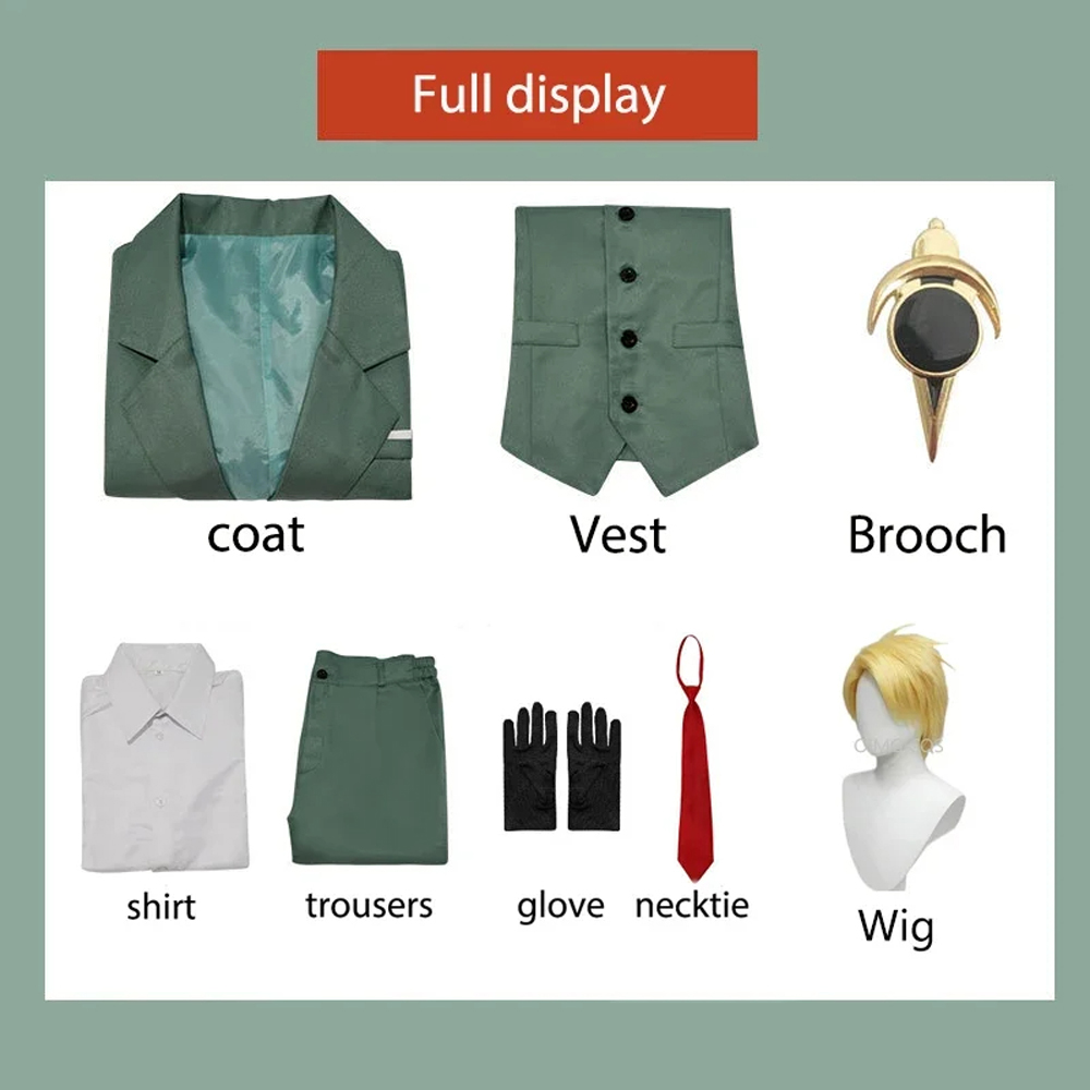 【ready for ship】SPY×FAMILY Loid Forger Cosplay Costume