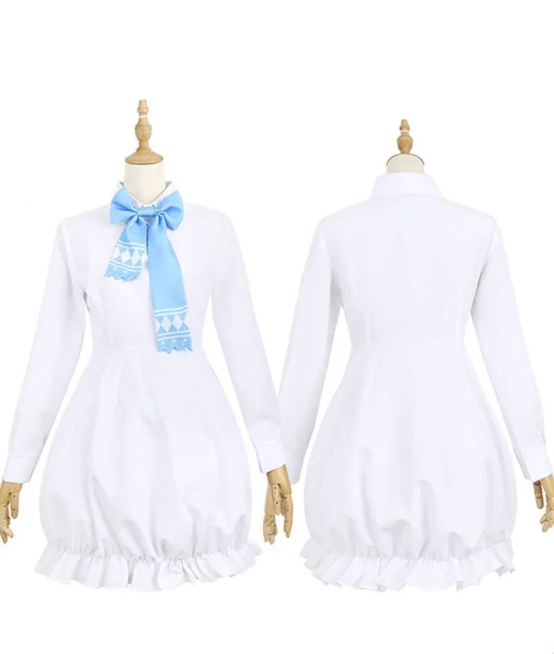 Game Princess Connect Re:Dive Uni Cosplay Costume Cute Girl Dress Cosplay Wig Shoes