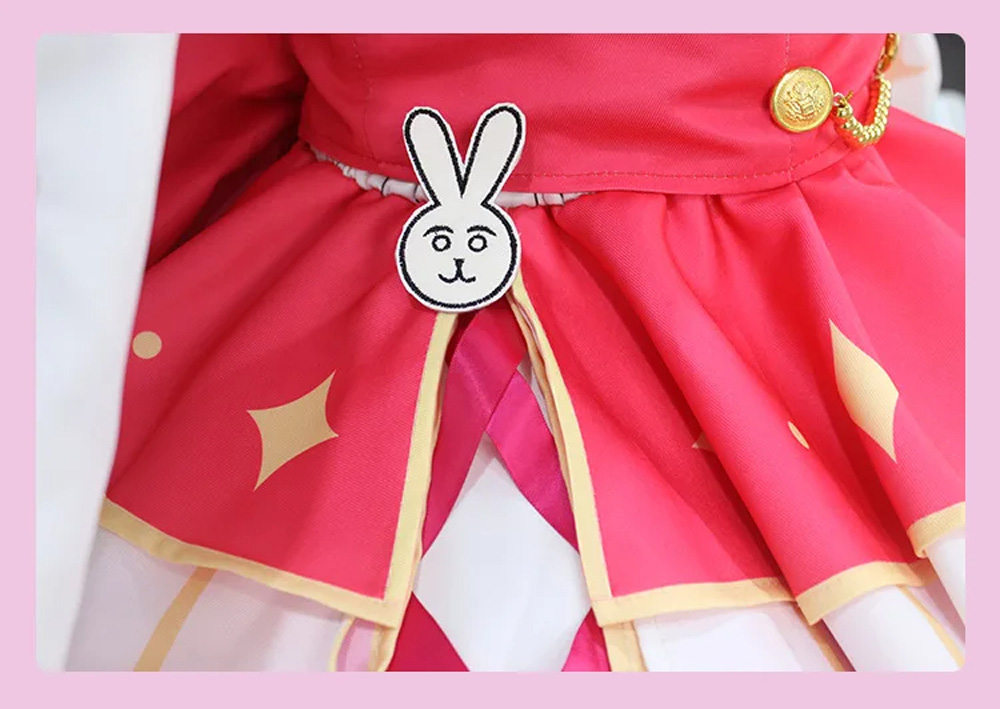 Oshi No Ko Hoshino Ai Cosplay Costume Lolita Skirt Wig Long Dark Purple