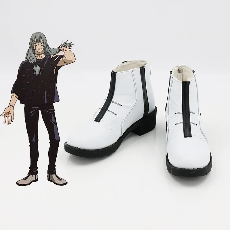 【Ready for ship】Jujutsu KaisenMahito Adult Men Full Set of Loose Tops and Pants, Halloween Party Anime Cosplay Costume, Cosplay Wig ,Cosplay Shoes 