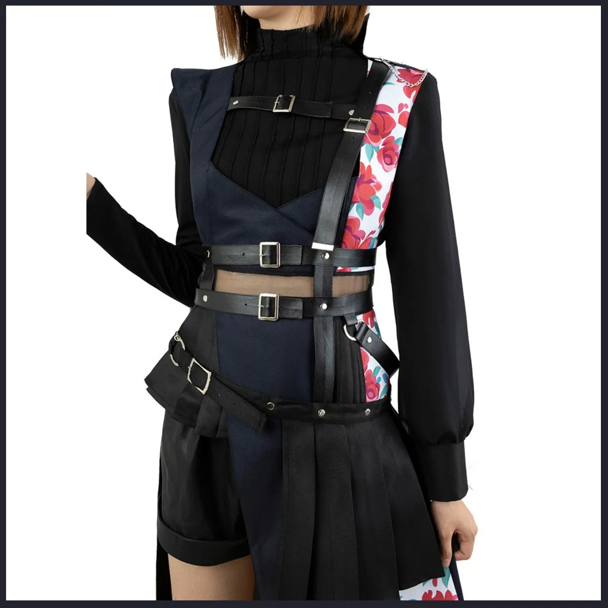 Anime Virtual YouTuber Hosimati Suisei Cosplay Costume Wig Concert Outfit Skirt Shoes Woman 