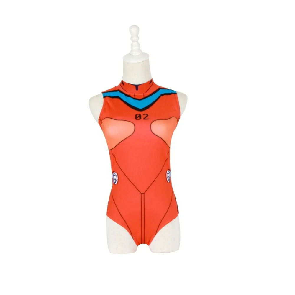Anime Swimsuit Cosplay Rei Ayanami Asuka Carnival Disguise Jumpsuit Women's Swimsuit Swimsuit Sexy Costumes