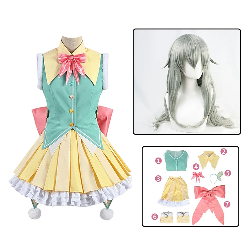 Game Project Sekai Colorful Stage! feat Hatsune Miku Kusanagi Nene Cosplay Costume 