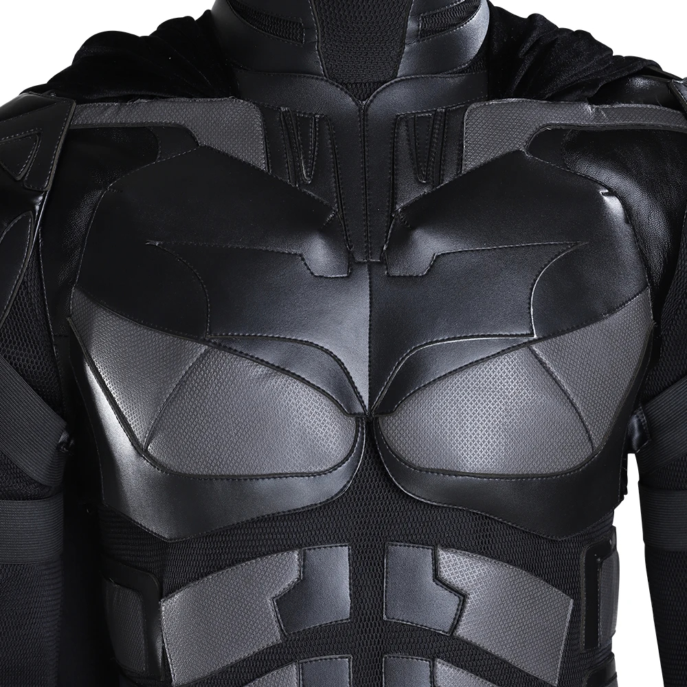 DC Movie Dark Black Knight Bat Hero Cloak Mask Bruce Wayne Cosplay Costume Clown Prank Carnival Outfits for Halloween