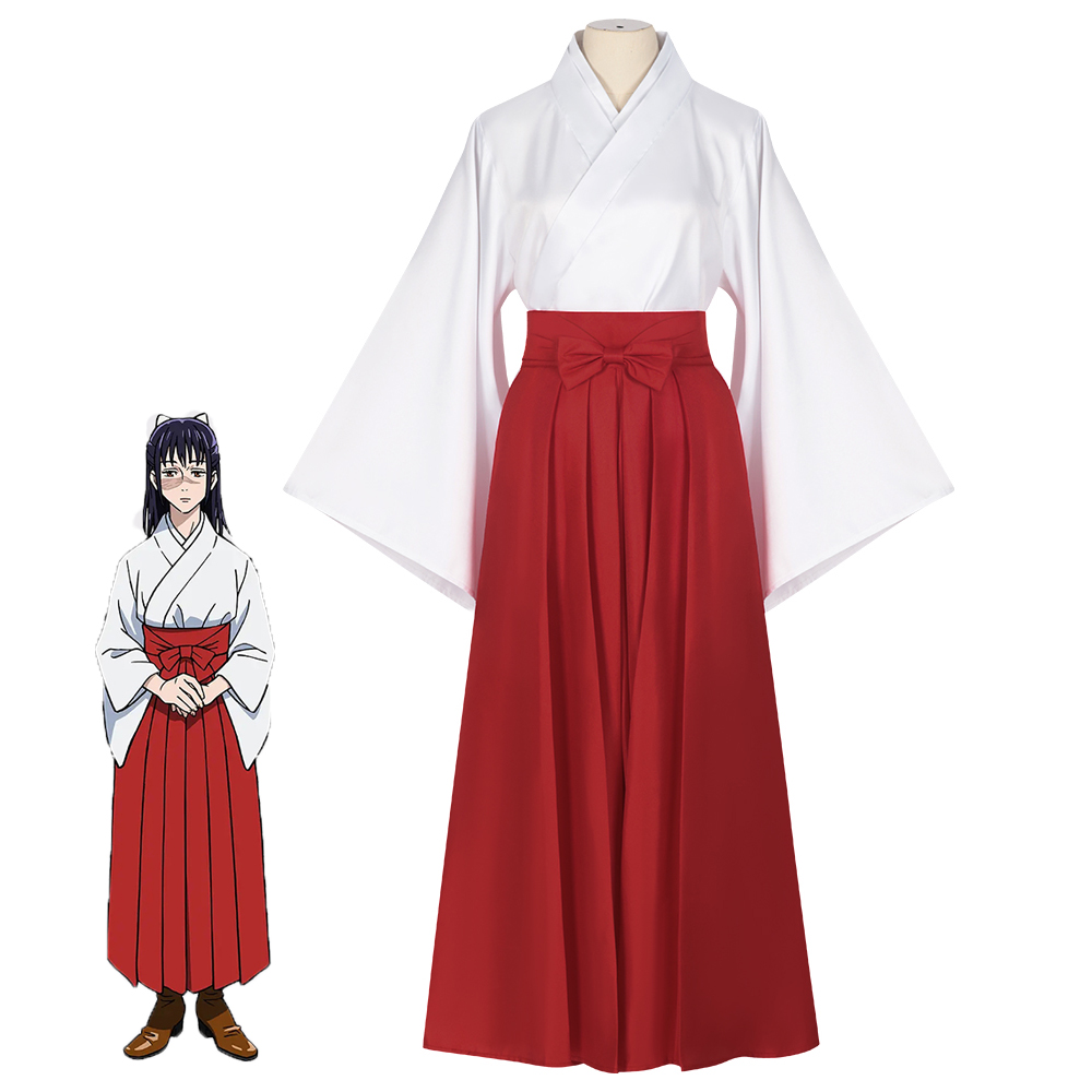 【Ready for ship】Anime Jujutsu Kaisen Iroi Utahime Cosplay Costume Outfit Kimono Halloween