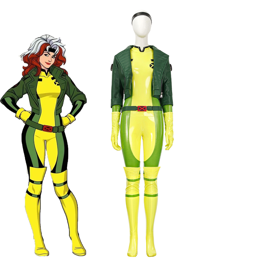 X-Men 97 Rogue Suit Anna Marie Halloween Cosplay Costumes