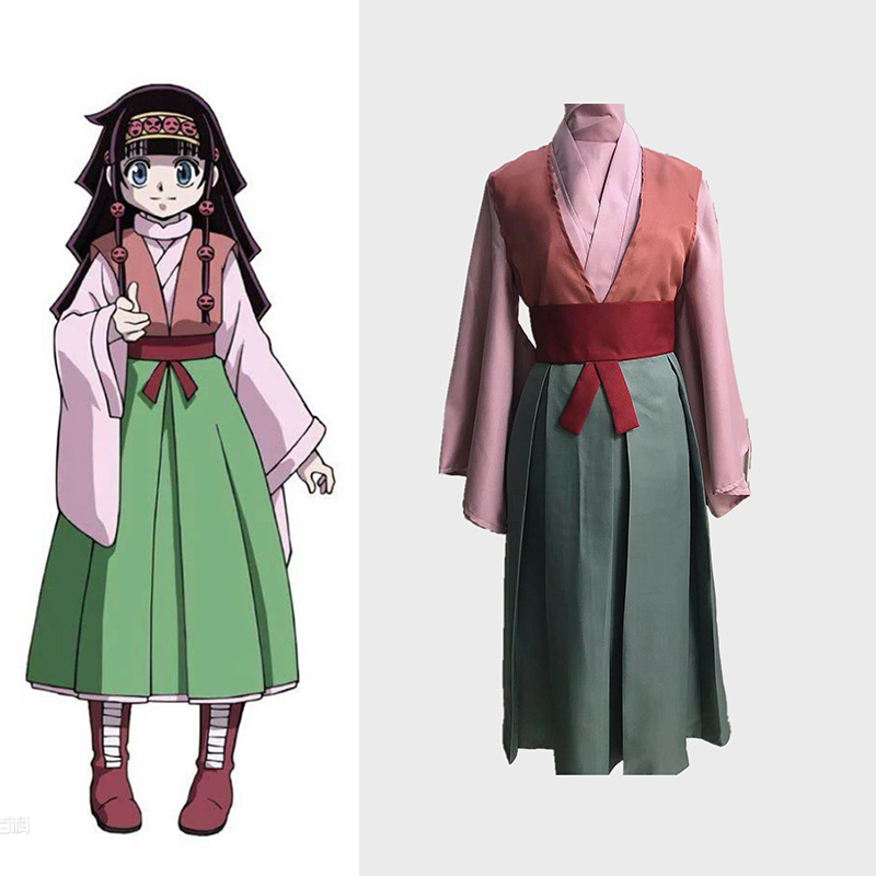 Anime Hunter × Hunter Alluka Zoldyck Halloween Cosplay Costumes
