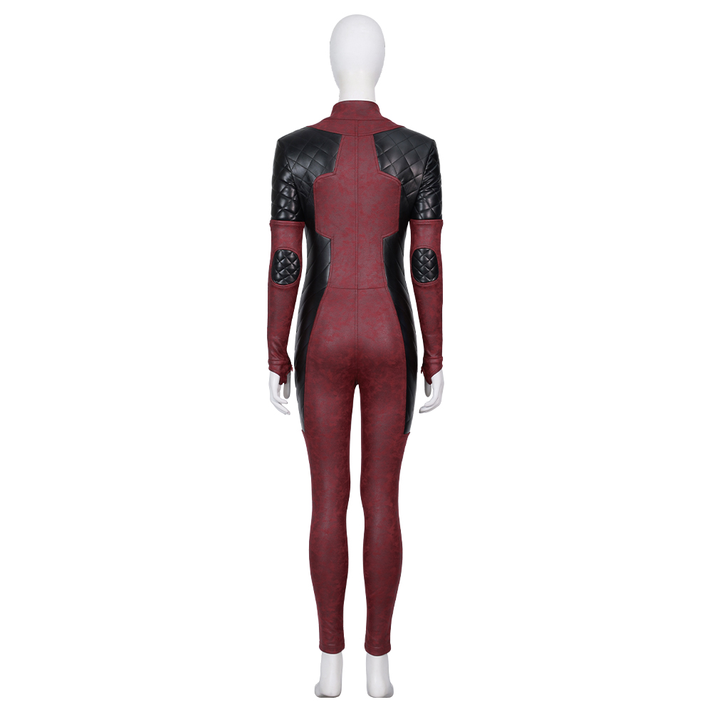 Deadpool Lady Cosplay Costume Suit Women Vision Handmade
