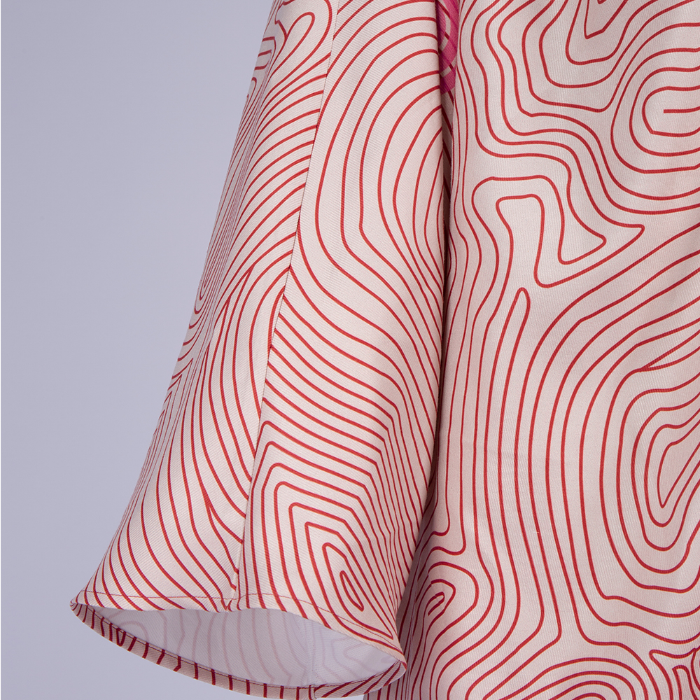 Marvel Movie Thor 4 Love and Thunder Cloak Cosplay Costume Thor Pink Pattern Cape  M20220535