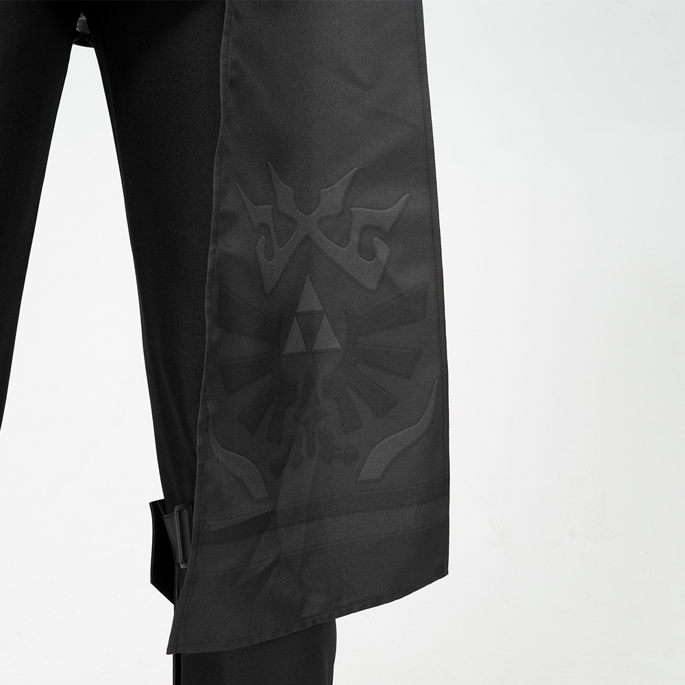 The Legend Of Zelda Jogo Cosplay Link Trajes Cosplay Preto Verison sem Sapatos