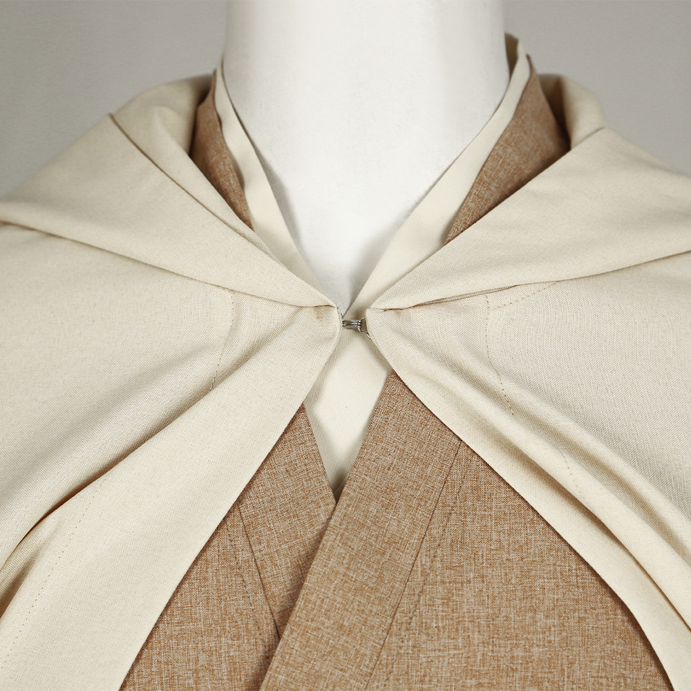 Movie Star Wars The Acolyte Sol Halloween Jedi Master Suit Cape Cosplay Costume (Without Boots) M20240683