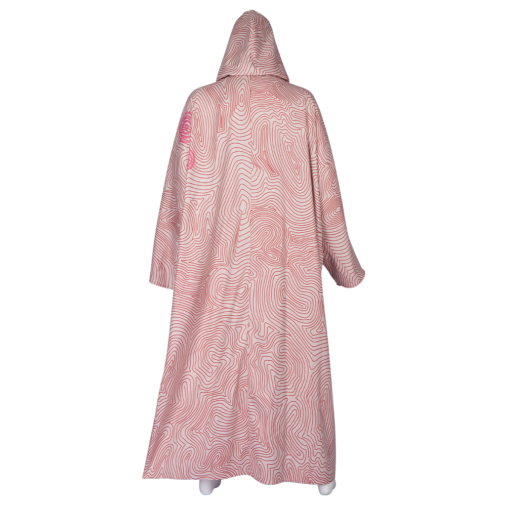 Marvel Movie Thor 4 Love and Thunder Cloak Cosplay Costume Thor Pink Pattern Cape  M20220535