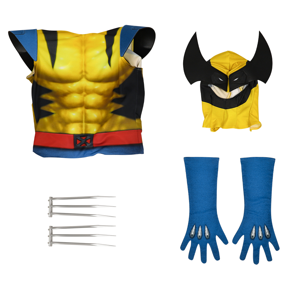 X-Men Adult Wolverine Costume Marvel Costumes and Accessories Wolverine Halloween Spirit Halloween