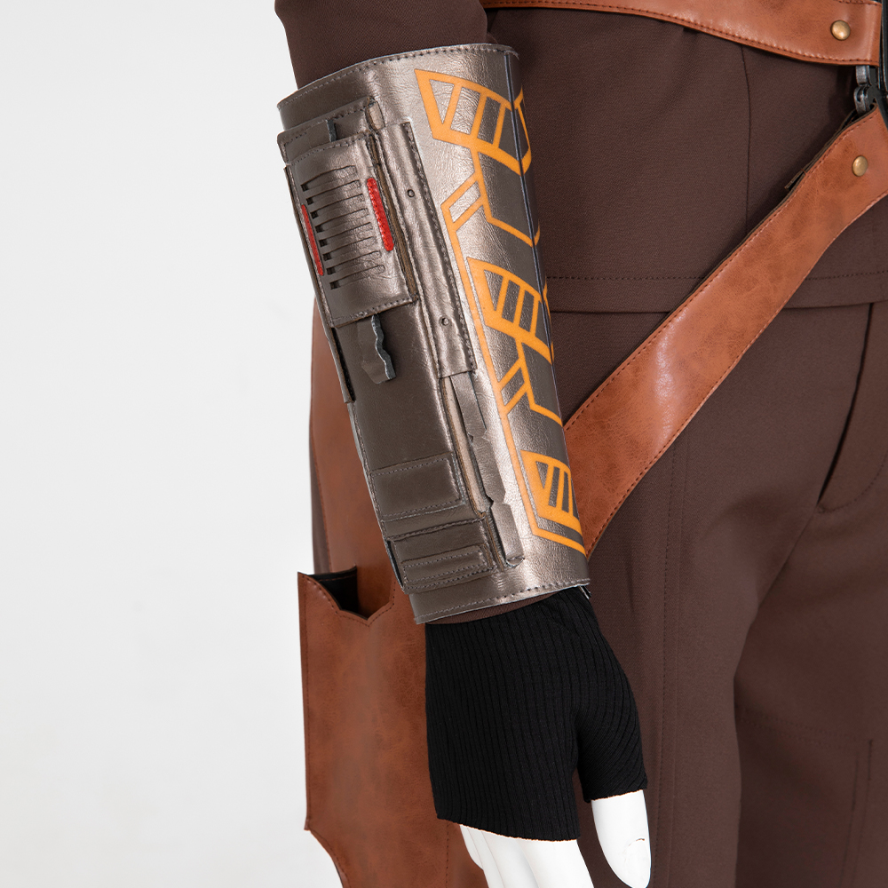 Movie Star Wars Bo-Katan Kryze Cosplay Custome Outfits With Accessories Set Lot (Without Boots) M20230648