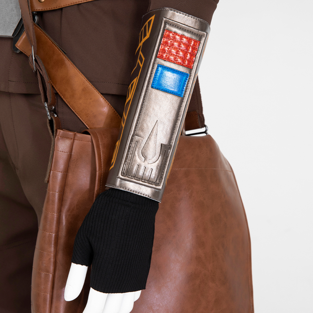 Movie Star Wars Bo-Katan Kryze Cosplay Custome Outfits With Accessories Set Lot (Without Boots) M20230648