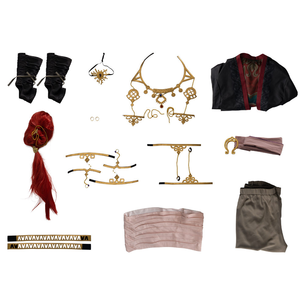 The Legend Of Zelda Ganondorf Cosplay Set Suit Devil Costume Halloween Outfit