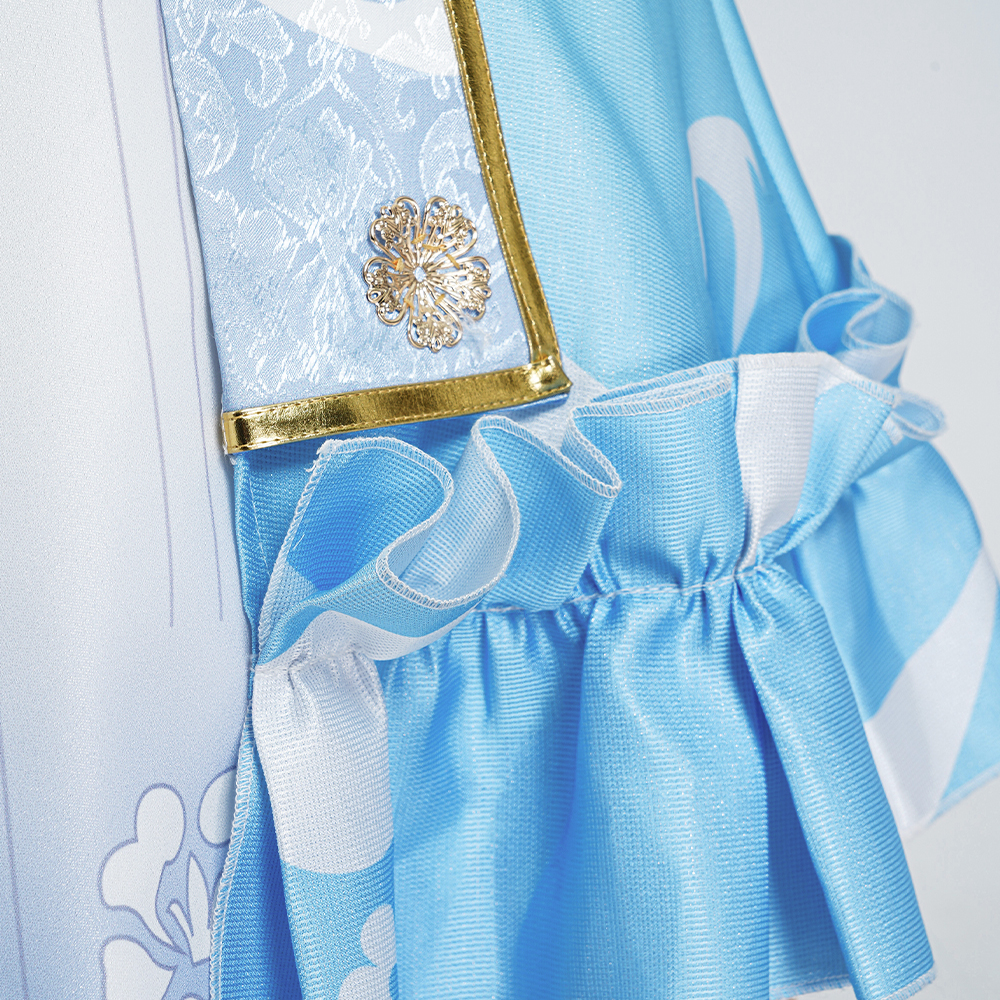 Hot Games Popular Genshin Impact   Kamisato Ayaka Cosplay Costume Halloween Dress