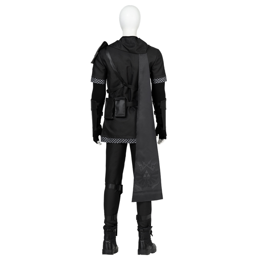 The Legend Of Zelda Jogo Cosplay Link Trajes Cosplay Preto Verison sem Sapatos