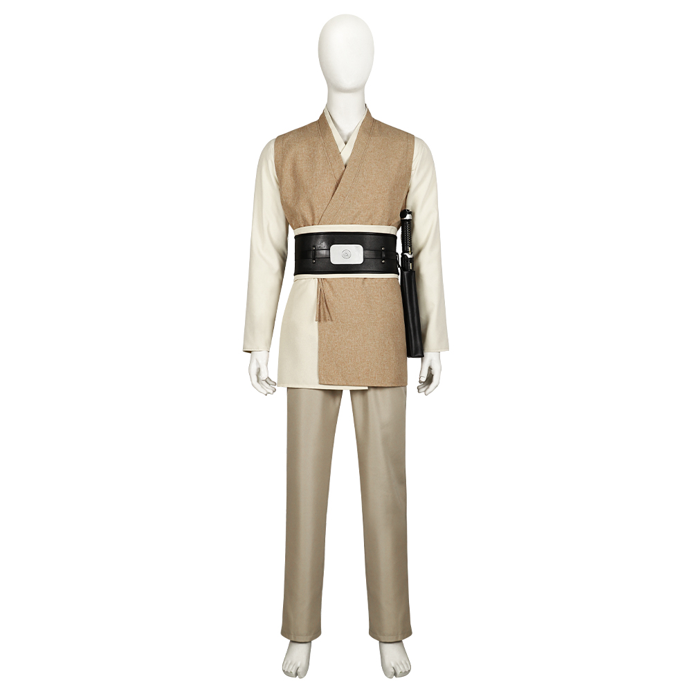 Movie Star Wars The Acolyte Sol Halloween Jedi Master Suit Cape Cosplay Costume (Without Boots) M20240683