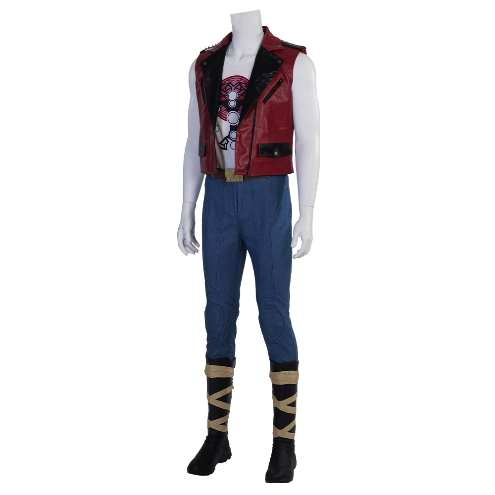 Marvel Movie Thor Love And Thunder Thor Odinson Daily Suit Halloween Cosplay Costume Full Set (Without Shoes)M20220483
