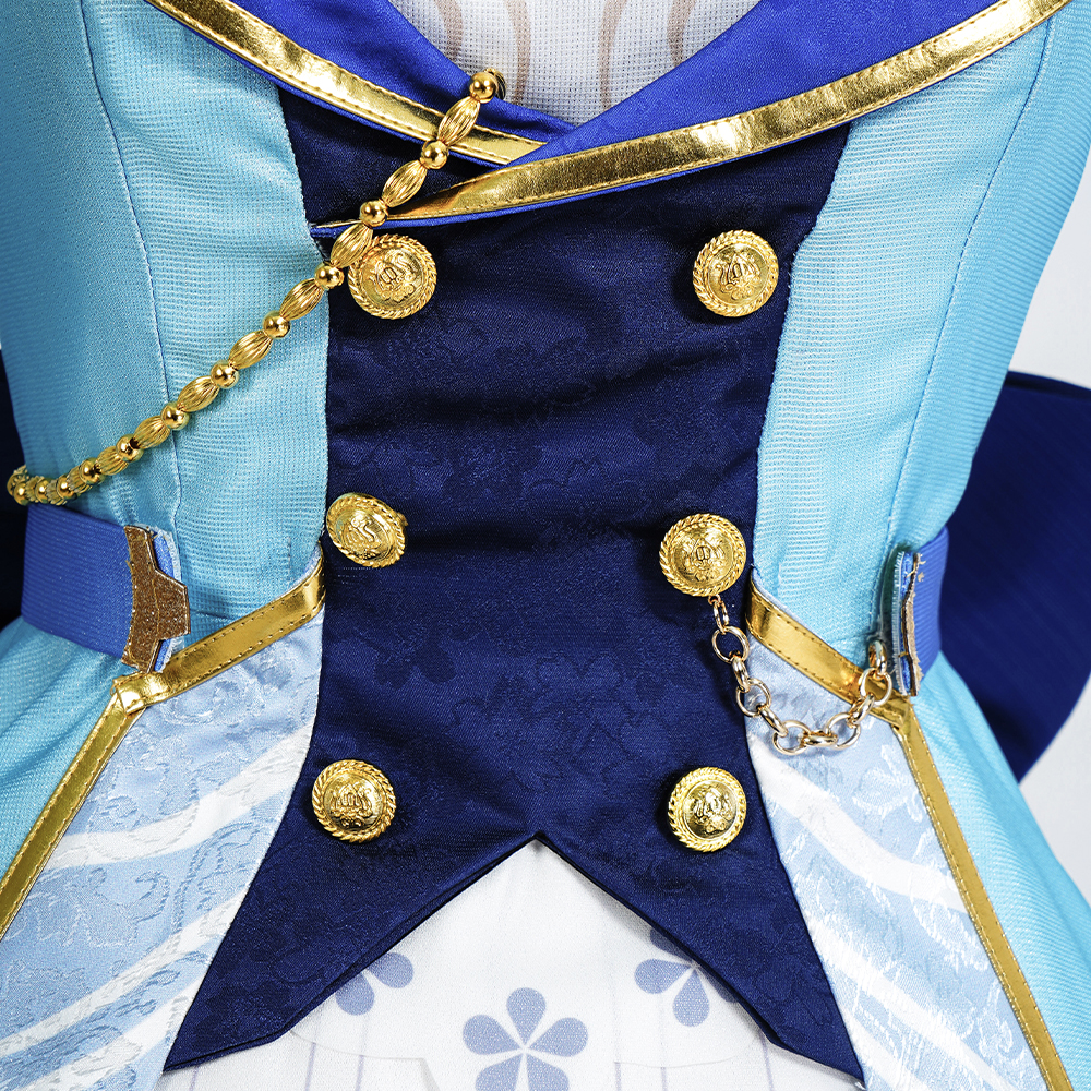 Hot Games Popular Genshin Impact   Kamisato Ayaka Cosplay Costume Halloween Dress