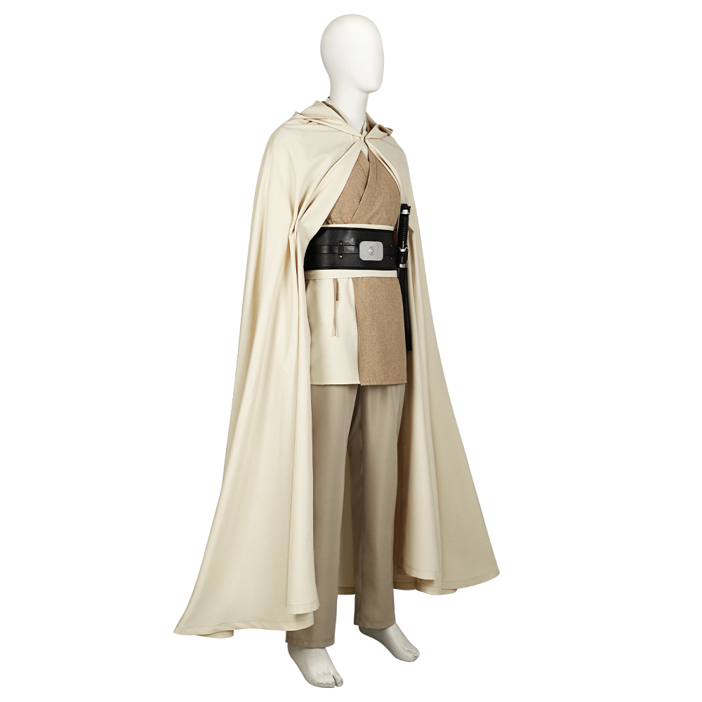 Movie Star Wars The Acolyte Sol Halloween Jedi Master Suit Cape Cosplay Costume (Without Boots) M20240683