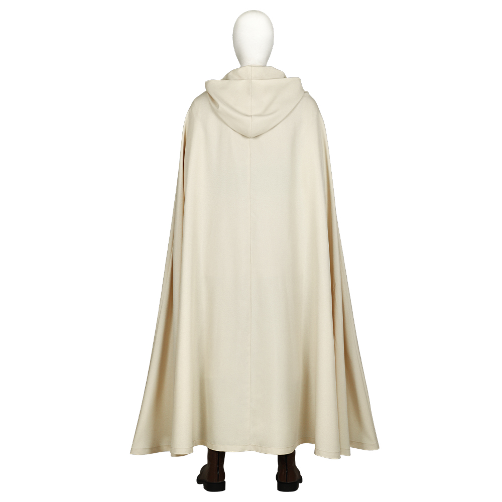 Movie Star Wars The Acolyte Sol Halloween Jedi Master Suit Cape Cosplay Costume (Without Boots) M20240683