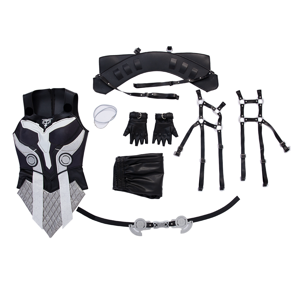 Marvel Movie Thor Love And Thunder Cosplay Costume Valkyrie Cosplay Leather Suits Full Set M20220491