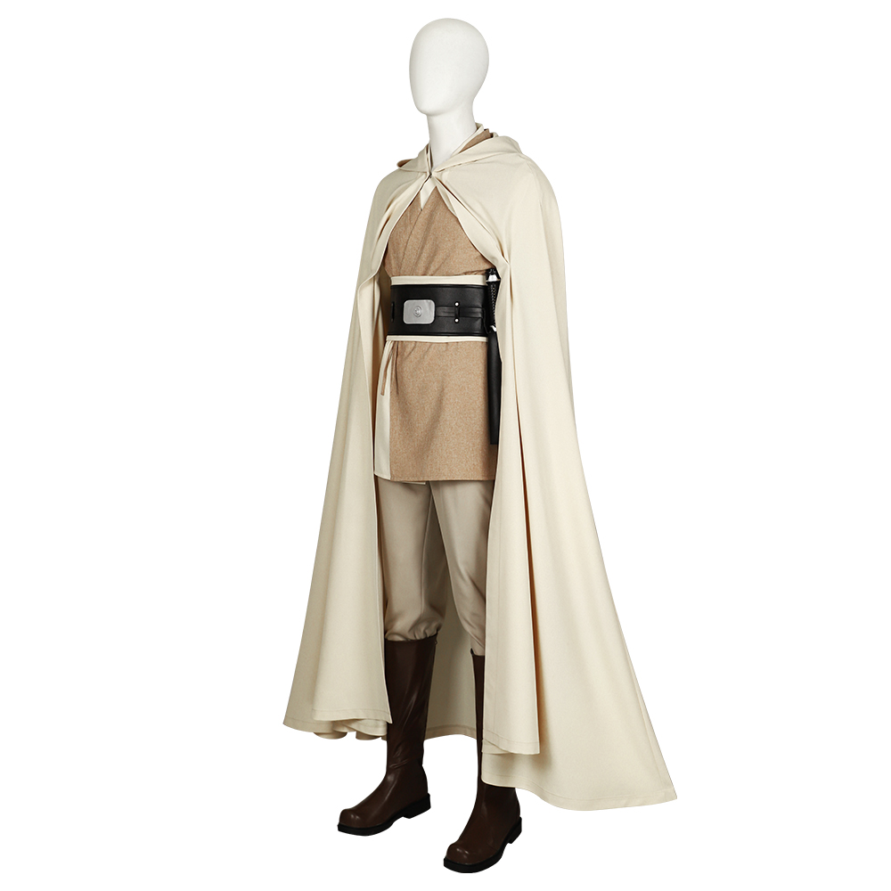 Movie Star Wars The Acolyte Sol Halloween Jedi Master Suit Cape Cosplay Costume (Without Boots) M20240683