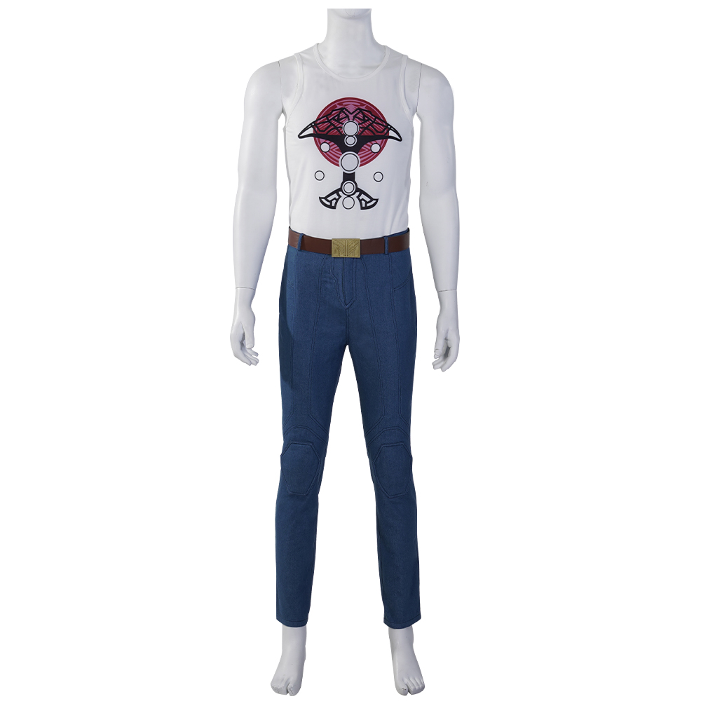 Marvel Movie Thor Love And Thunder Thor Odinson Daily Suit Halloween Cosplay Costume Full Set (Without Shoes)M20220483