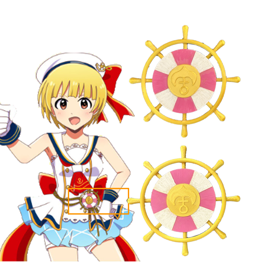 HE IDOLM@STER MILLION LIVE! Fukuda Noriko Cosplay Prop Waist accessory