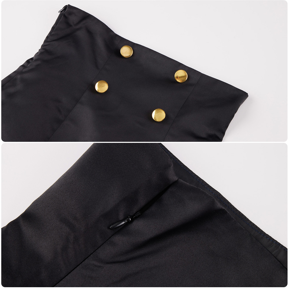 Anime Game Blue Archive Rikuhachima Aru Cosplay Costume Wig Woolen Collar Cloak Cape Uniform Skirt 