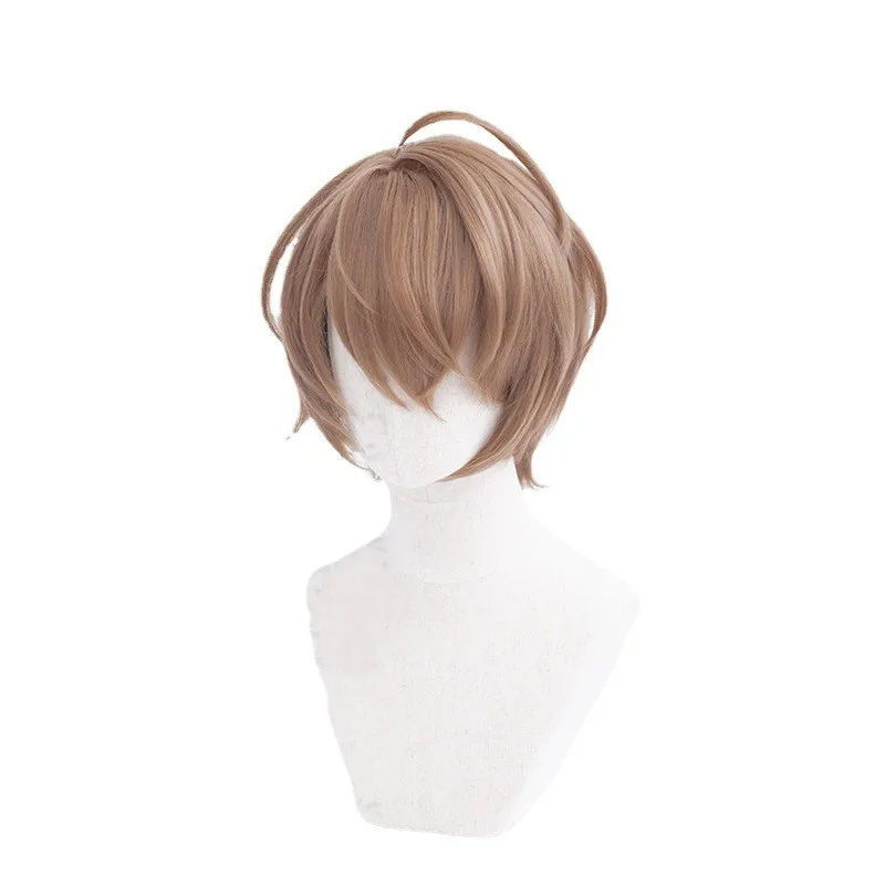 Anime Virtual YouTuber Hayato Kagami Cosplay Costume Wig Uniform Set Adult Male Woman 